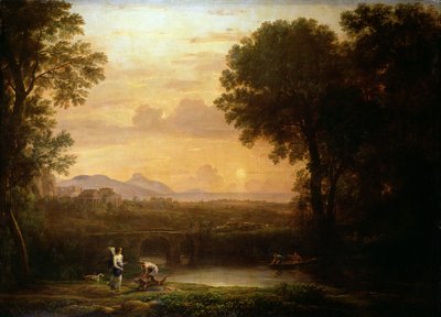 Paesaggio al Crepuscolo da Claude Lorrain